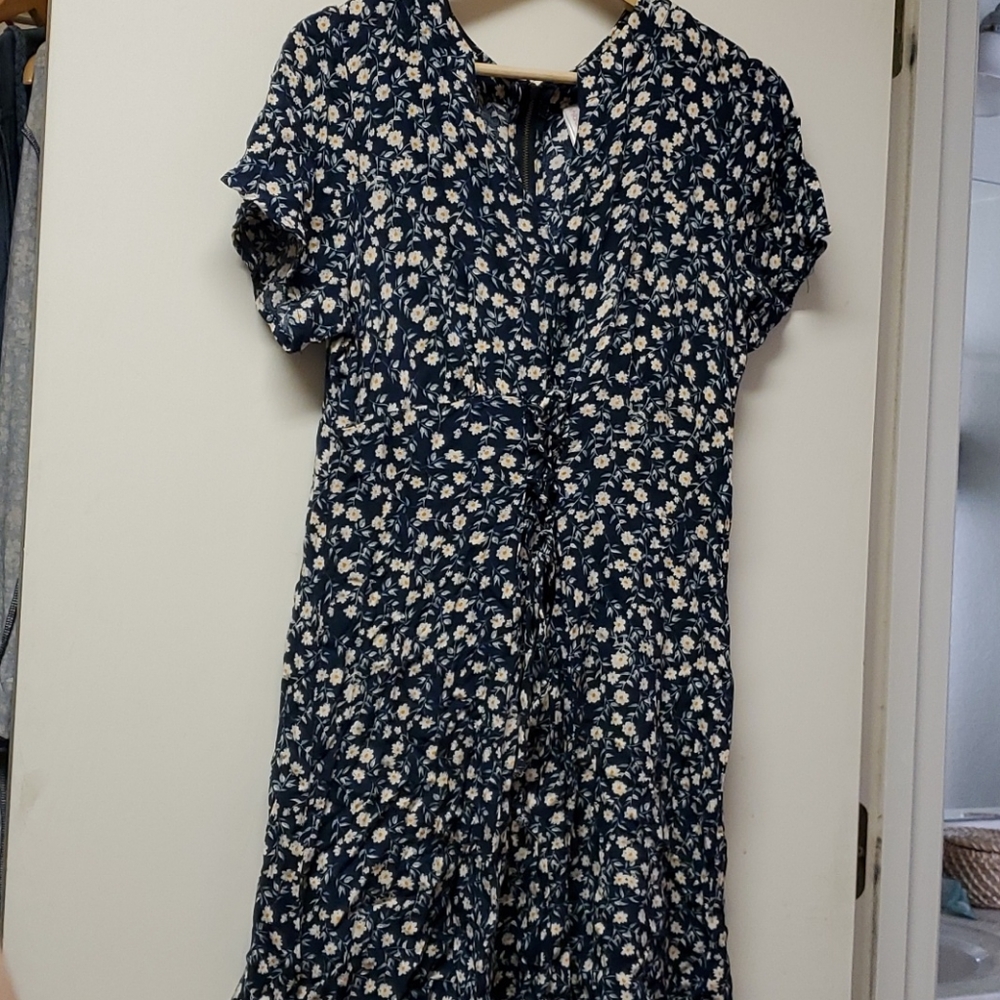 Corset Front Daisy Dress